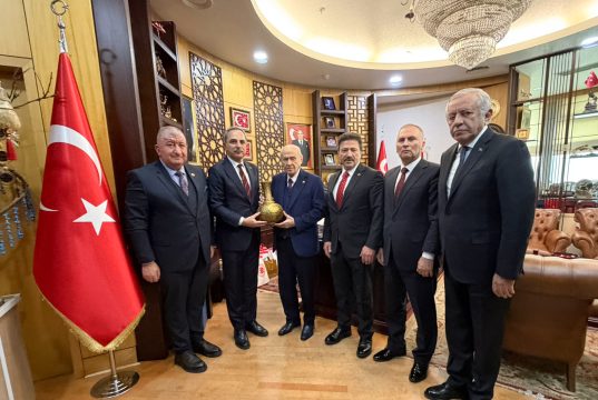 İSTESOB Heyetinden Devlet Bahçeli’ye Ziyaret